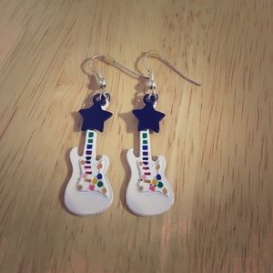 Guitar Earrings